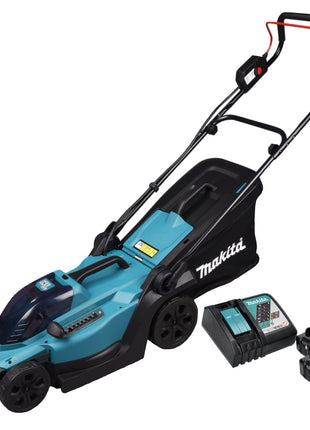 Makita DLM 330 RG2 Akku Rasenmäher 18 V 33 cm 30 l + 2x Akku 6,0 Ah + Ladegerät - Toolbrothers