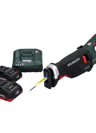 Metabo SSEP 18 LTX BL MVT Akku Säbelsäge 18 V Brushless + 2x Akku 4,0 Ah + Ladegerät