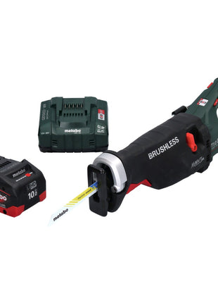 Metabo SSEP 18 LTX BL MVT Akku Säbelsäge 18 V Brushless + 1x Akku 10,0 Ah + Ladegerät