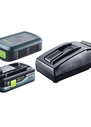 Festool PHC 18 Handy Ladestation Induktionsladung / USB-A / USB-C + 1x Akku 4,0 Ah + Ladegerät - Toolbrothers