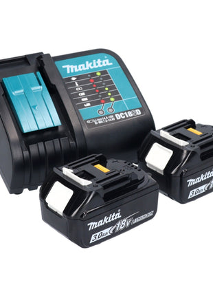 Makita DTD 152 SF2X5 Clé à chocs sans fil 18 V 165 Nm + 2 batteries 3,0 Ah + chargeur + jeu d'accessoires 101 pièces + mallette