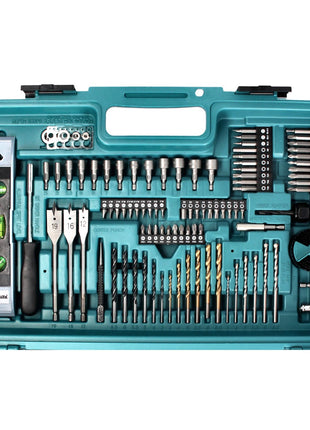 Makita DTD 152 SF2X5 Clé à chocs sans fil 18 V 165 Nm + 2 batteries 3,0 Ah + chargeur + jeu d'accessoires 101 pièces + mallette