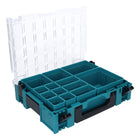 Makita MAKPAC 1 organiser small parts case 395 x 295 x 110 mm ( 191X80-2 ) with 13x box insert