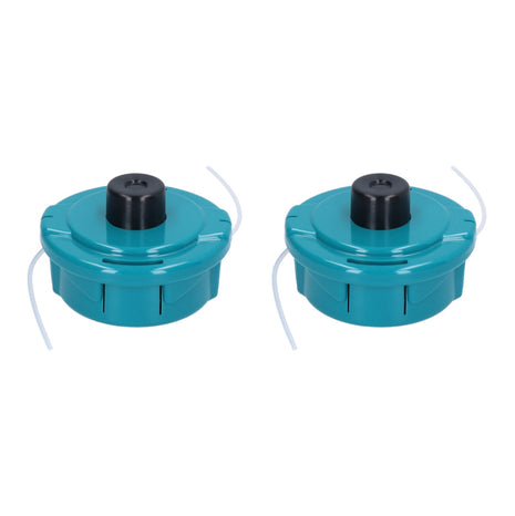 Makita 2x cabezales de 2 hilos Tap&amp;Go 2,4 mm M8 y M10 x 1,25 LH (2x B-02945) para DUR182 / DUR187