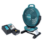 Makita DCF 301 RM1 Akku Ventilator Lüfter 18 V 33 cm + 1x Akku 4,0 Ah + Ladegerät - Toolbrothers