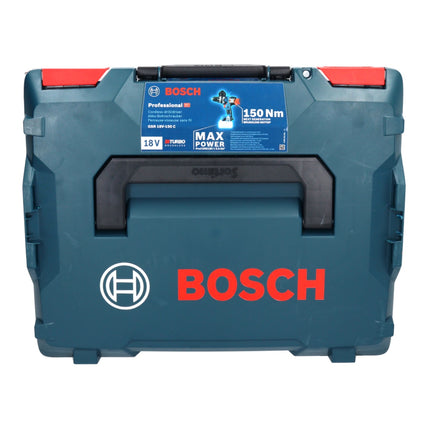 Bosch GSR 18V-150 C Professional Akku Bohrschrauber 18 V 150 Nm Biturbo Brushless + 1x Akku 5,0 Ah + L-Boxx - ohne Ladegerät - Toolbrothers