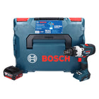 Bosch GSB 18V-150 C Taladro percutor inalámbrico profesional 18 V 150 Nm Biturbo Brushless + 1x batería 5,0 Ah + L-Boxx - sin cargador