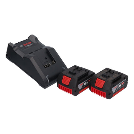 Bosch GSB 18V-150 C Trapano a percussione professionale a batteria 18 V 150 Nm Biturbo Brushless + 2x batteria ricaricabile 5,0 Ah + caricabatterie + L-Boxx