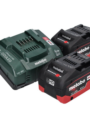 Metabo KH 18 LTX BL 28 Q Akku Bohrhammer 18 V 3 J SDS plus Brushless + 2x Akku 8,0 Ah + Ladegerät + metaBOX