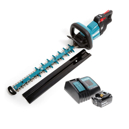 Makita DUH 502 SF Akku Heckenschere 18 V 50 cm Brushless + 1x Akku 3,0Ah + Ladegerät