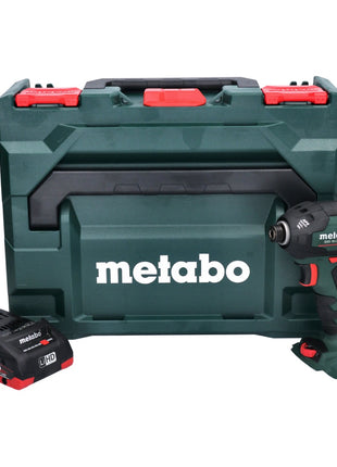 Metabo SSD 18 LTX 200 BL Akku Schlagschrauber 18 V 200 Nm 1/4" Brushless + 1x Akku 4,0 Ah + metaBOX - ohne Ladegerät