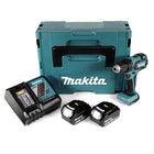 Makita DDF 459 RMJ Akku Bohrschrauber 18V 45Nm im Makpac + 2x 4,0 Ah Akku + Ladegerät - Toolbrothers