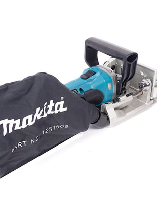 Makita BPJ 180 RFJ Akku Nutfräse 18V + 2x Akku 3,0Ah + Schnellladegerät + Makpac - Toolbrothers