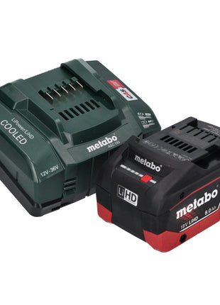 Metabo NP 18 LTX BL 5.0 Akku Blindnietpistole 18 V 10 kN Brushless + 1x Akku 8,0 Ah + Ladegerät + metaBOX