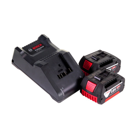 Bosch GWS 18V-7 Professional amoladora angular a batería 18 V 125 mm 22,23 mm sin escobillas + 2x batería 4,0 Ah + cargador + L-Boxx