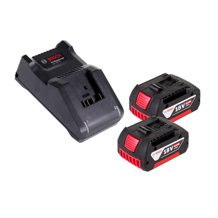 Bosch GWS 18V-7 Professional amoladora angular a batería 18 V 125 mm 22,23 mm sin escobillas + 2x batería 6,0 Ah + cargador + L-Boxx