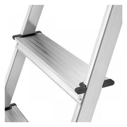 Hailo L60 StandardLine escalera de seguridad aluminio 4 peldaños 146 cm 150 kg (8160-407)