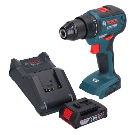 Bosch GSR 18V-55 Perceuse-visseuse sans fil Professional 18 V 55 Nm brushless + 1x Batterie 2,0 Ah + Chargeur