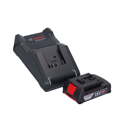 Bosch GSR 18V-55 Taladro atornillador a batería profesional 18 V 55 Nm sin escobillas + 1x acumulador 2,0 Ah + cargador