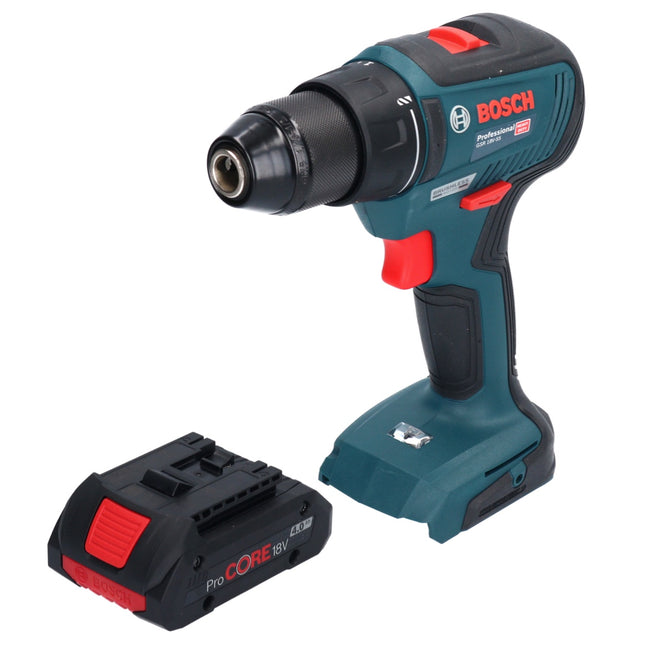 Taladradora atornilladora a batería Bosch GSR 18V-55 Professional 18 V 55 Nm sin escobillas + 1x batería ProCORE de 4,0 Ah - sin cargador