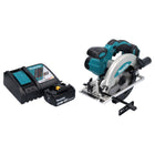 Makita DSS 610 RT1 cordless circular saw 18 V 165 mm + 1x rechargeable battery 5.0 Ah + charger