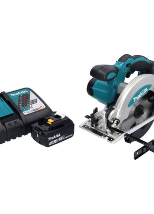 Makita DSS 610 RT1 Akku Handkreissäge 18 V 165 mm + 1x Akku 5,0 Ah + Ladegerät