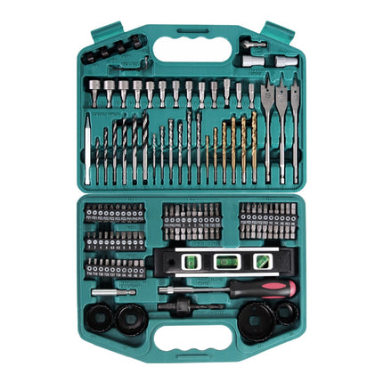 Makita DF 457 DWE 10 Cordless Drill Driver 42Nm G Series 18V + 2x Batteries 1.5Ah + Charger + Case + Set of 101 Drill Bits