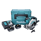 Makita DSS 610 RFJ cordless circular saw 18 V 165 mm + 2x battery 3.0 Ah + charger + Makpac