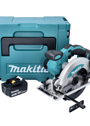 Makita DSS 610 F1J Akku Handkreissäge 18 V 165 mm + 1x Akku 3,0 Ah + Makpac - ohne Ladegerät