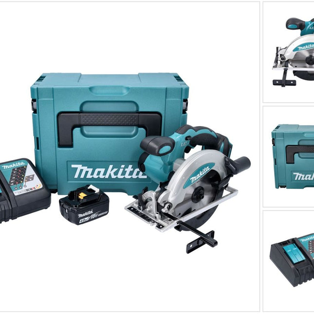 Makita DSS 610 RM1J Cordless Circular Saw 18 V 165 mm + 1x battery 4.0 Ah + charger + Makpac