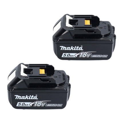 Motosierra a batería Makita DUC 406 TB 36 V (2x 18 V) 40 cm sin escobillas + 2x batería 5,0 Ah - sin cargador