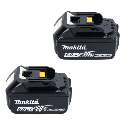 Motosierra a batería Makita DUC 406 GB 36 V (2x 18 V) 40 cm sin escobillas + 2x batería 6,0 Ah - sin cargador