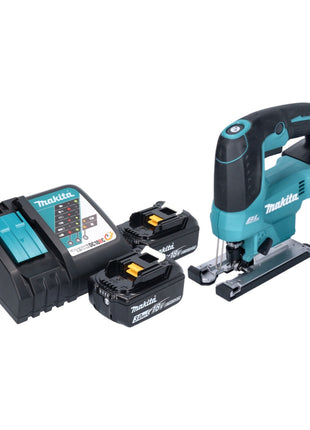 Makita DJV 184 RF Akku Pendelhub Stichsäge 18 V Brushless + 2x Akku 3,0 Ah + Ladegerät - Toolbrothers