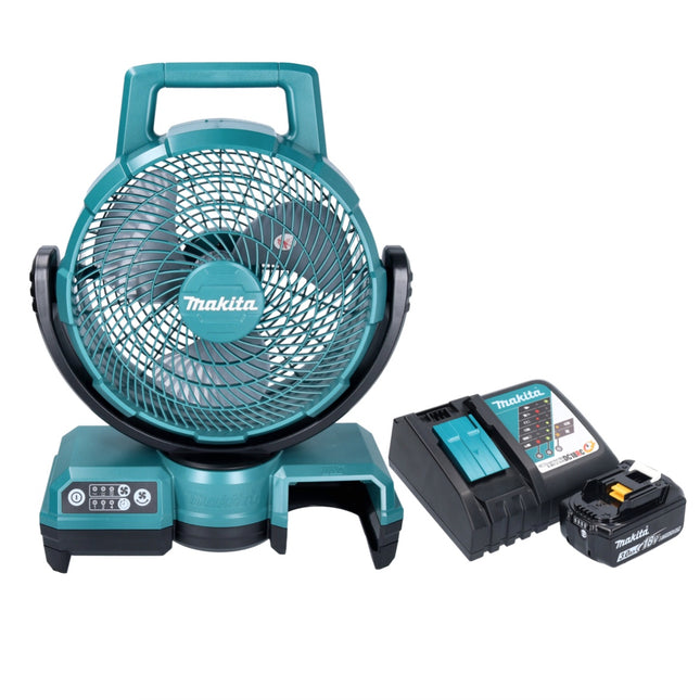 Makita DCF203F1 Cordless Fan 14.4V - 18V + 1x Battery 3.0 Ah + Charger