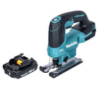 Sierra de calar pendular a batería Makita DJV 184 A1 18 V sin escobillas + 1x batería 2,0 Ah - sin cargador