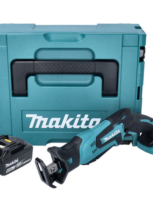 Batería Makita DJR 185 G1J Sierra de sable alternativa 18 V + 1x batería 6,0 Ah + Makpac - sin cargador