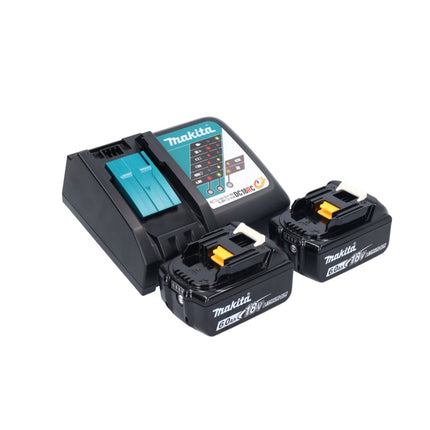 Ventilatore a batteria Makita DCF 203 RG 14,4 V - 18 V + 2x batterie 6,0 Ah + caricatore