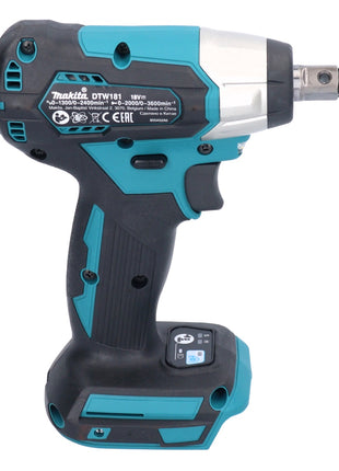 Makita DTW 181 RM clé à chocs sans fil 18 V 210 Nm 1/2" sans balai + 2x batteries 4,0 Ah + chargeur