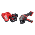 Milwaukee M18 FSAGV115XPDB-402 Akumulatorowa szlifierka kątowa 18 V 115 mm bezszczotkowa + 2x akumulator 4,0 Ah + ładowarka