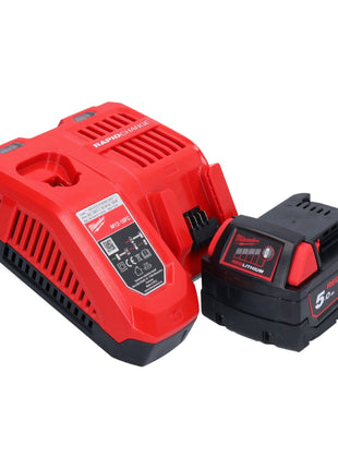 Milwaukee M18 BJS-501 Akku Stichsäge 18 V + 1x Akku 5,0 Ah + Ladegerät