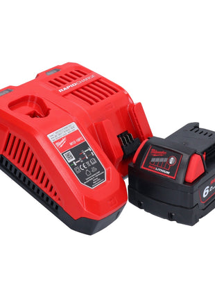 Milwaukee M18 BSX-601 Akku Recipro Säbelsäge 18 V + 1x Akku 6,0 Ah + Ladegerät