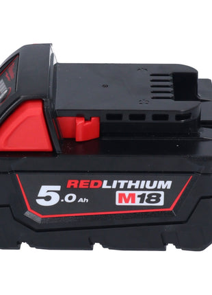 Milwaukee M18 BBL-501 Akku Gebläse 18 V + 1x Akku 5,0 Ah - ohne Ladegerät