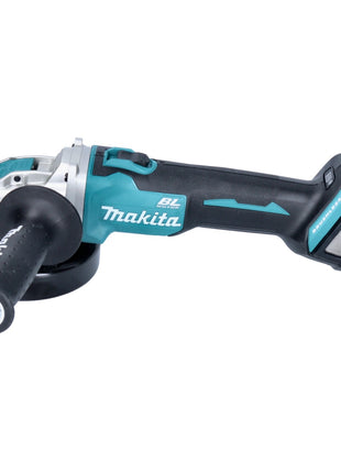 Amoladora angular a batería Makita DGA 521 T1X1 18 V 125 mm X-LOCK sin escobillas + 1x batería 5,0 Ah - sin cargador