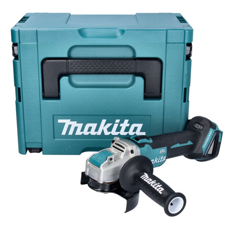 Makita DGA 521 ZX1J Akumulatorowa szlifierka kątowa 18 V 125 mm X-LOCK Bezszczotkowa + Makpac - bez akumulatora, bez ładowarki