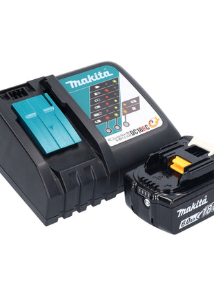 Makita DGA 521 RG1X1J Meuleuse d'angle sur batterie 18 V 125 mm X-LOCK Brushless + 1x batterie 6,0 Ah + chargeur + Makpac