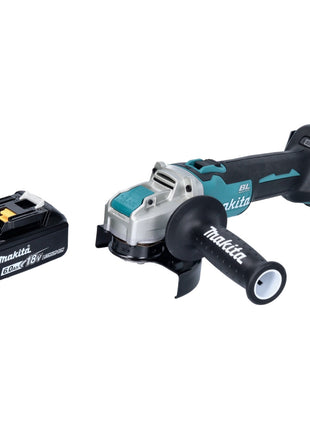 Makita DGA 521 G1X1 Meuleuse d'angle sur batterie 18 V 125 mm X-LOCK Brushless + 1x batterie 6,0 Ah - sans chargeur