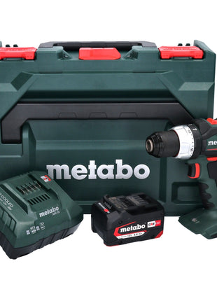 Metabo BS 18 LT BL akumulatorowa wiertarko-wkrętarka 18 V 75 Nm bezszczotkowa + 1x akumulator 4,0 Ah + ładowarka + metaBOX