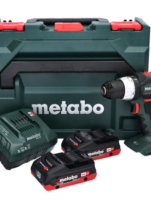 Metabo BS 18 LT BL Akku Bohrschrauber 18 V 75 Nm Brushless ( 602325800 ) + 2x Akku 4,0 Ah + Ladegerät + metaBOX