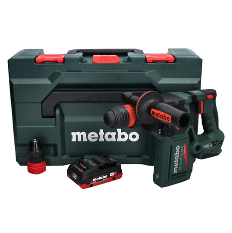 Metabo KH 18 LTX BL 24 Q Marteau perforateur burineur sans fil 18 V 2,2 J + 1x Batterie 4,0 Ah + metaBOX - ohne Ladegert