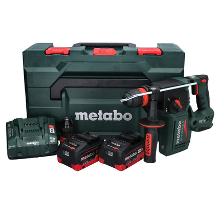 Metabo KH 18 LTX BL 24 Q cordless combihammer 18 V 2.2 J + 2x rechargeable battery 5.5 Ah + charger + metaBOX ( 601714660 )